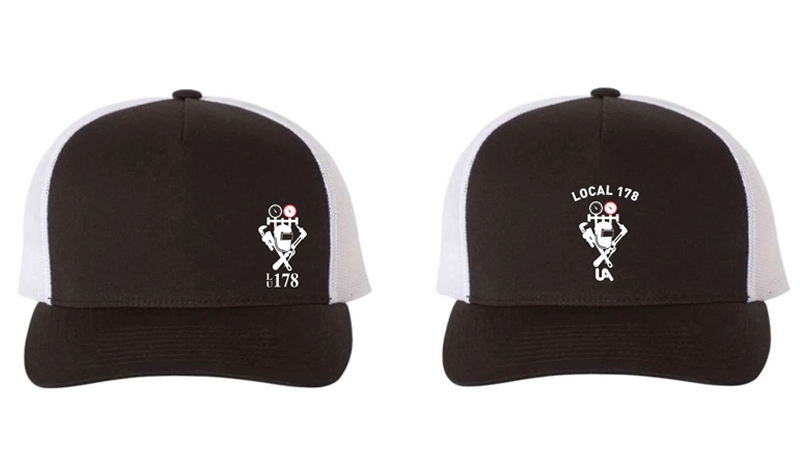 Union Printing 7 union printed hat black